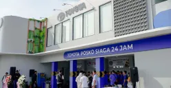 Toyota Astra Motor menghadirkan 10 Toyota Posko Siaga 24 jam dan 297 bengkel siaga. 