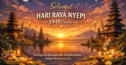 Kumpulan contoh ucapan Hari Raya Nyepi 2026 (Sumber: ChatGPT)