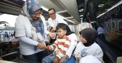 TelkomGroup lepas ribuan pemudik rayakan Lebaran di kampung halaman. (Sumber: Istimewa)