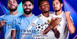 Live streaming Man City vs Real Madrid di Liga Champions 2025/2026. (Sumber: Vidio.com)