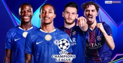 Jadwal live streaming Chelsea vs PSG di Liga Champions 2025/2026. (Sumber: Vidio.com)