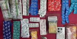 Barang bukti obat keras daftar G yang disita dari tangan tersangka di kawasan Kalibata, Kecamatan Pancoran, Jakarta Selatan. (Sumber: Polda Metro Jaya)