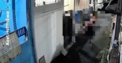 Rekaman CCTV pelaku pembunuhan cucu Mpok Nori di daerah Bampu Apus, Cipayung, Jakarta Timur. (Sumber: Instagram)