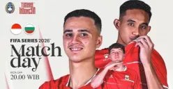 Live streaming Timnas Indonesia VS Bulgaria di final FIFA Series 2026. (Sumber: Instagram/@timnasindonesia)