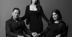 Keluarga Annisa Pohan dan Agus Harimurti Yudhoyono yang tengah menantikan kelahiran anak kedua mereka.