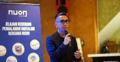 CEO Nuon Aris Sudewo memberikan sambutan dalam agenda Nuon Media Update 2026. (Sumber: Istimewa)