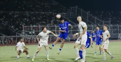 Persib Bandung berhadapan dengan Bhayangkara FC di Stadion Sumpah Pemuda Bandar Lampung, Kamis, 30 April 2026. (Sumber: Dok. Persib)