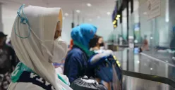 Kantor Imigrasi Soekarno-Hatta menunda 23 warga negara Indonesia (WNI) yang diduga hendak berangkat ke Arab Saudi untuk menunaikan ibadah puasa secara non prosedural.(Sumber: Dirjen Imigrasi)
