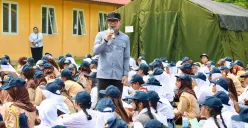 Wamendagri Bima Arya dalam Garuda Youth Camp 2026 di Bumi Perkemahan Pramuka Cibubur, Jakarta, Minggu, 3 April 2026. (Sumber: Dok. Kemendagri)