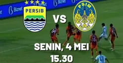 Link live streaming Persib vs PSIM Yogyakarta hari ini, Senin, 4 Mei 2026. (Sumber: Instagram/@vidiosports)
