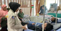 Korban tabrakan KRL vs KA Argo Bromo Anggrek di Stasiun Bekasi Timur, terbaring di rumah sakit. (Sumber: Dok. Polda Metro Jaya)