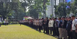 Polda Metro Jaya Siagakan 3.545 personel gabungan untuk mengamankan aksi unjuk rasa dalam rangka memperingati Hari Pendidikan Nasional (Hardiknas) 2026 di Jakarta, Senin, 4 Mei 2026. (Sumber: Polda Metro Jaya)