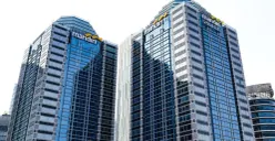 Potret Gedung Bank Mandiri. (Sumber: Istimewa)