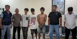 Tiga pelaku curanmor yany merupakan DPO diamankan Polsek Jonggol pada Senin, 4 Mei 2026. (Sumber: Istimewa)