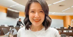 Grace Natalie dilaporkan ke Bareskrim Polri pada Senin, 4 Mei 2026 karena video ceramah JK di Universitas Gadjah Mada (UGM). (Sumber: Instagram/@gracenat)