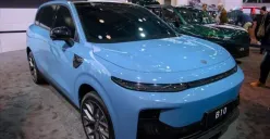 Leapmotor hadir perdana di ajang GIIAS 2026 dengan membawa model SUV listrik B10. (Sumber: Dok. Electrive)