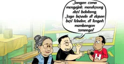 Ilustrasi obrolan warteg edisi Rabu, 6 Mei 2026. (Sumber: Poskota/ Arif Setiadi)