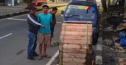 Barang bukti kabel optik yang gagal dicuri setelah pelaku diteriaki maling. (Sumber: Ditreskrimum Polda Banten)