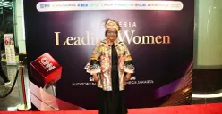 Wamendagri Ribka Haluk dalam acara CNN Leading Women Awards 2026 di Auditorium Menara Bank Mega, Jakarta, Selasa, 5 Mei 2026. (Sumber: Dok. Kemendagri)
