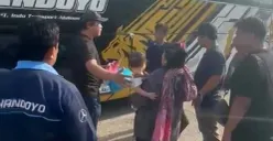 Wanita diduga hendak membawa kabur balita ditangkap di area Dermaga Eksekutif Pelabuhan Merak, Kota Cilegon, Rabu, 6 Mei 2026. (Sumber: Dok. Polres Serang)