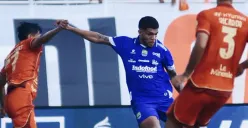 Pemain Persib Bandung merayakan kemenangan 2-1 atas Persija Jakarta di Stadion Segiri, Samarinda, Minggu (10/5/2026). Hasil tersebut membuat Maung Bandung semakin dekat dengan gelar juara Super League 2025/2026. (Sumber: Dok/Persib)