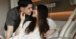 Al Ghazali mendampingi Alyssa Daguise saat proses persalinan anak pertama mereka, Soleil Zephora Ghazali, yang lahir pada 10 Mei 2026. (Sumber: Instagram)