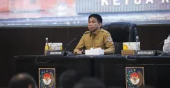 Potret Wamendagri, Akhmad Wiyagus dalam peluncuran panduan dan bahan ajar pendidikan antikorupsi di Gedung Sasana Bhakti Praja (SBP) Kementerian Dalam Negeri (Kemendagri), Jakarta, Senin, 11 Mei 2026. (Sumber: Puspen Kemendagri)