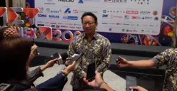 Direktur Utama PT Arsari Tambang, Aryo P. S. Djojohadikusumo kepada awak media di JCC, Jakarta Pusat, Selasa, 12 Mei 2026. (Sumber: Dok. Istimewa)