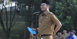 Bupati Bandung Barat, Jeje Ritchie Ismail. (Sumber: Poskota/Gatot Poedji Utomo)