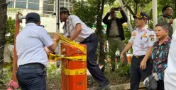 Panitia Khusus (Pansus) Perparkiran DPRD DKI Jakarta saat melakukan sidak dugaan adanya praktik parkir ilegal di kawasan Blok M Square, Jakarta Selatan pada Senin, 11 Mei 2026. (Sumber: Poskota/M. Tegar Jihad)