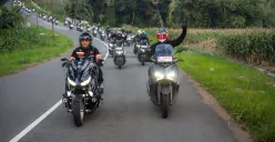 MAXI Tour Boemi Nusantara 2026 (MTBN) dengan rute Jakarta–Lampung (Sumber: Yamaha)