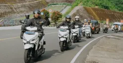 Yadea OSTA P dan VELAX U sukses menyelesaikan pengujian jarak jauh Bandung-Bogor lebih dari 150 kilometer (Sumber: Yadea)