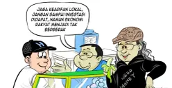 Ilustrasi obrolan warteg edisi Jumat, 15 Mei 2026. (Sumber: Poskota/Arif Setiadi)