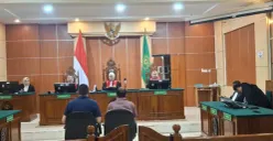 Sidang dugaan tindak pidana korupsi terkait kredit investasi dan kredit modal kerja PT Prosympac Agro Lestari (PT PAL) kembali digelar di Pengadilan Tipikor Jambi, Senin, 11 Mei 2026. (Sumber: Istimewa)