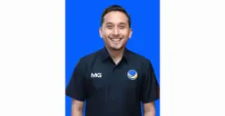 Sosok Kevin Gusnadi yang tengah menjadi sorotan publik setelah kemunculannya bersama Ayu Ting Ting viral di media sosial. (Sumber: Dok.NasDem)