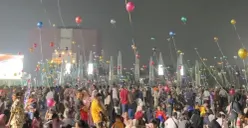 Suasana Plaza Patriot Candrabhaga pada malam akhir pekan, Sabtu, 16 Mei 2026. (Sumber: Dok. Pemkot Bekasi)