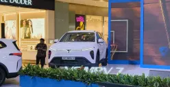 VinFast Indonesia resmi meluncurkan MPV listrik terbaru bernama VinFast VF MPV 7 (Sumber: Poskota/ Dimas Prassetyo)