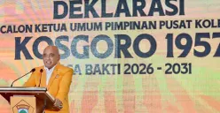 Potret La Ode Safiul Akbar yang resmi mendeklarasikan diri maju sebagai calon Ketua Umum KOSGORO 1957 periode 2026–2031. (Sumber: Istimewa)