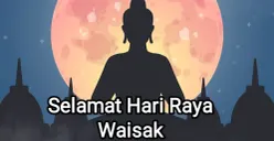 Ilustrasi - Contoh ucapan selamat Hari Raya Waisak 2026. (Sumber: Pinterest/helios slwhsph)