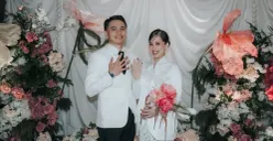 Adhisty Zara resmi membagikan momen pernikahannya dengan Tsaqib. (Sumber: Instagram/@zaraadhsty)
