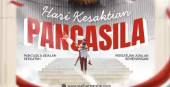 Link Poster Hari Kesaktian Pancasila 2026, Lengkap dengan Cara Edit dan Bagikan