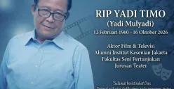Yadi Timo meninggal dunia pada Jumat, 16 Oktober 2026. (Sumber: Instagram/@jokonugroho2115)