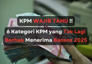 Kategori penerima manfat yang sudah tidak layak menerima pencairan dana bansos 2025. (Sumber: Poskota/Aldi Harlanda Irawan)