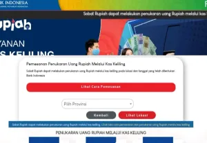 Siapkan THR lebih praktis melalui situs Pintar BI. Tukar uang pecahan baru dengan mudah dan aman menjelang Lebaran. (Sumber: Pintar BI)