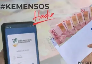Bantuan saldo dana bansos BPNT tahun 2025 bakal cair duluan dengan nominal tiga kali lipat. (Sumber: Poskota/Faiz)