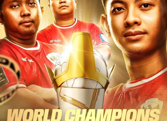 Indonesia juara FIFAe World Cup 2024 kategori Console.  (Sumber: X: FIFAe)