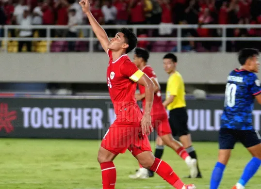 Kapten Timnas Indonesia, Muhammad Ferrari mencetak dua gol ke gawang Laos di laga Grup B Piala AFF 2024. (Sumber: Instagram @timnasindonesia)