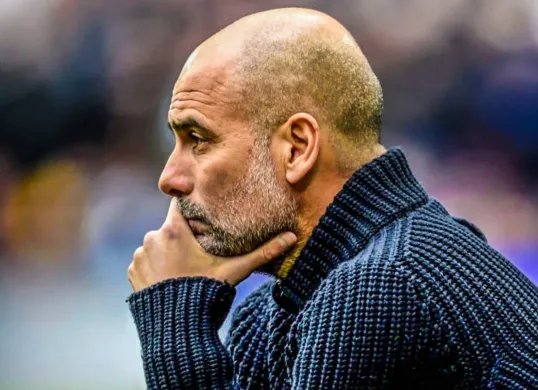 Pep Guardiola akui sulit makan dan tidur karena memikirkan hasil buruk yang diraih oleh Man City. (Sumber: X/ Fabrizio Romano)