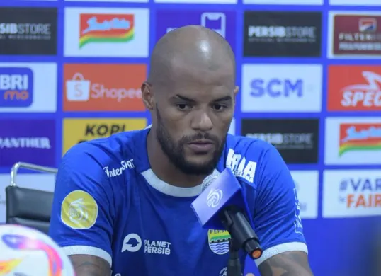 Tanggapan penyerang Persib, David da Silva setelah berhasil mencatatkan 100 gol di Liga 1 Indonesia. (Foto: persib.co.id)