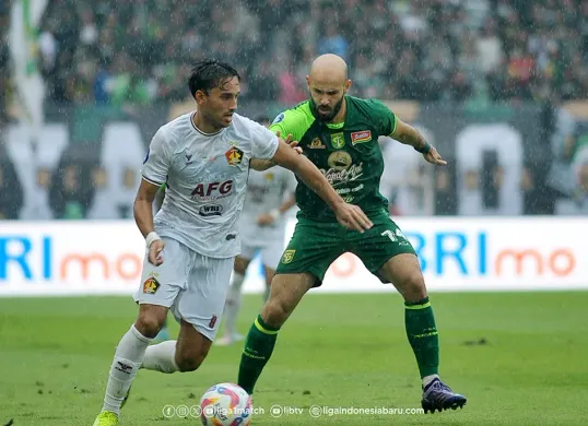 Link live streaming Semen Padang vs Persebaya di pekan 15 Liga 1 2024-25. (Sumber: Ligaindonesiabaru.com)